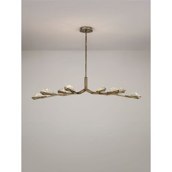 Aura Crystal 8 – kryształowa lampa wisząca LED | Ideal Meble