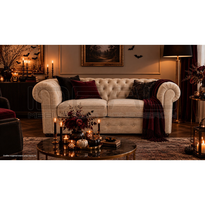 Sofa Chesterfield March – Ręcznie robiona w Polsce | IdealMeble.pl