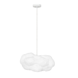 Lampa Chmurka 50 – biała lampa wisząca