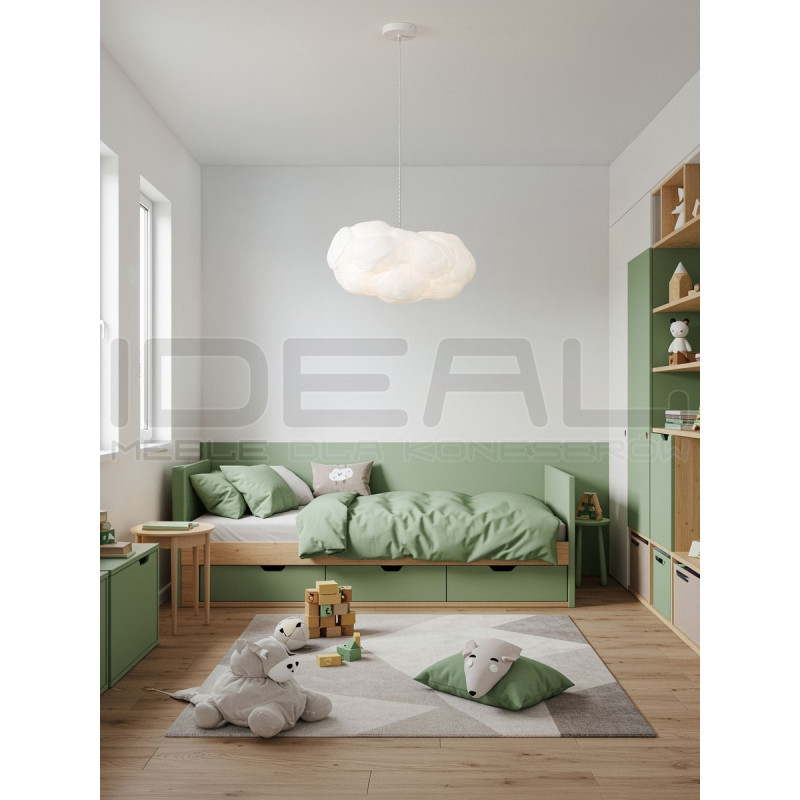 Lampa Chmurka 50 – biała lampa wisząca