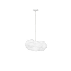 Lampa Chmurka 50 – biała lampa wisząca