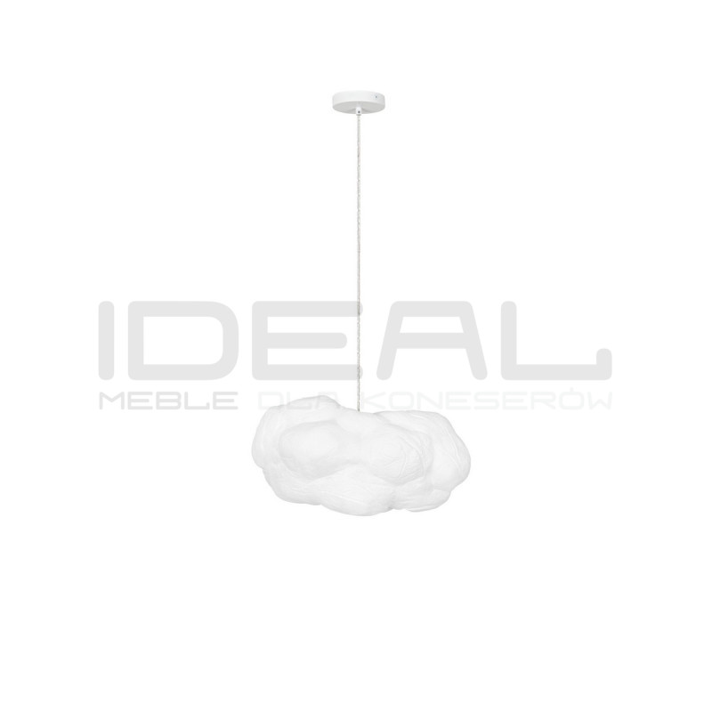 Lampa Chmurka 50 – biała lampa wisząca