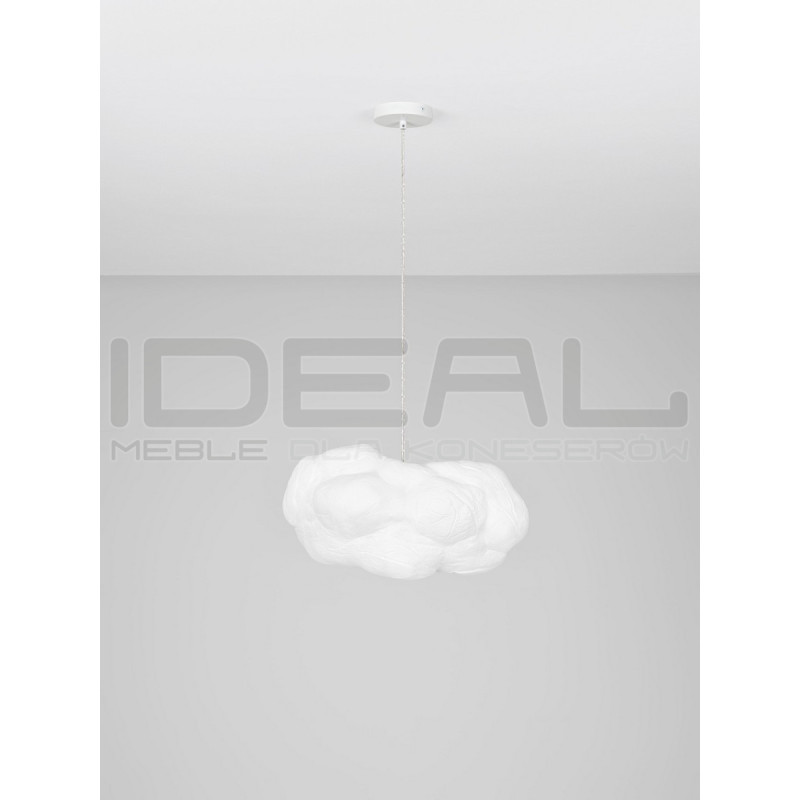 Lampa Chmurka 50 – biała lampa wisząca
