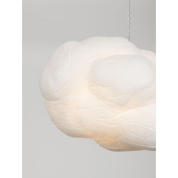 Lampa Chmurka 50 – biała lampa wisząca
