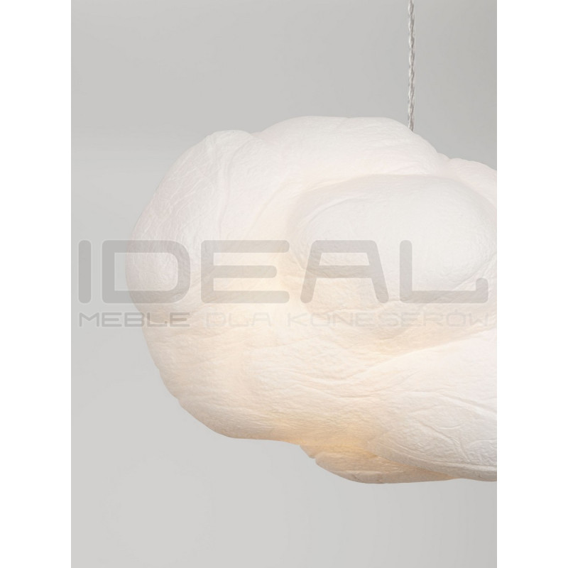 Lampa Chmurka 50 – biała lampa wisząca