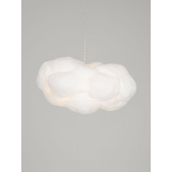 Lampa Chmurka 50 – biała lampa wisząca