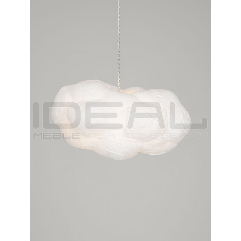 Lampa Chmurka 50 – biała lampa wisząca
