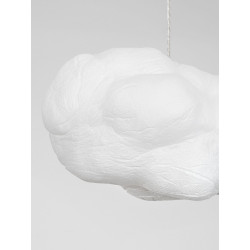 Lampa Chmurka 50 – biała lampa wisząca