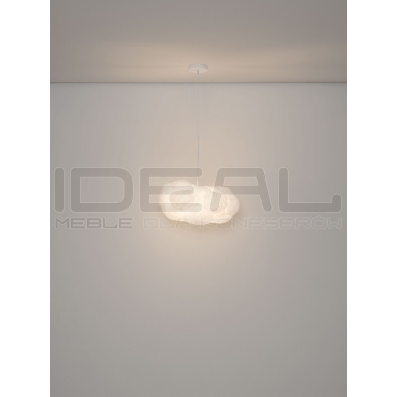 Lampa Chmurka 50 – biała lampa wisząca