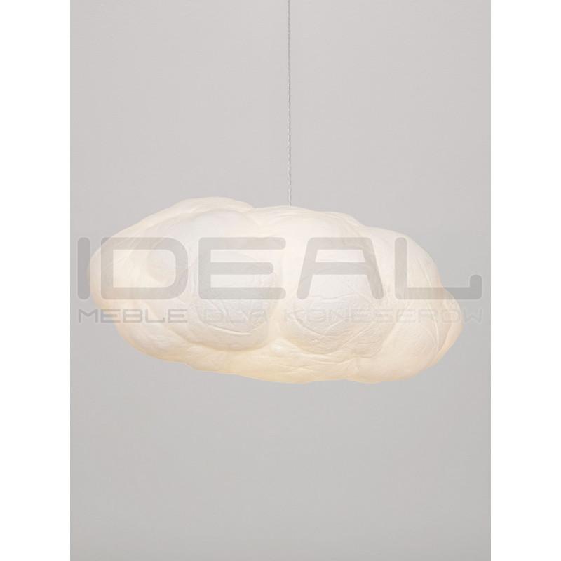 Lampa wisząca Chmurka 80 cm – abażur tekstylny | IdealMeble