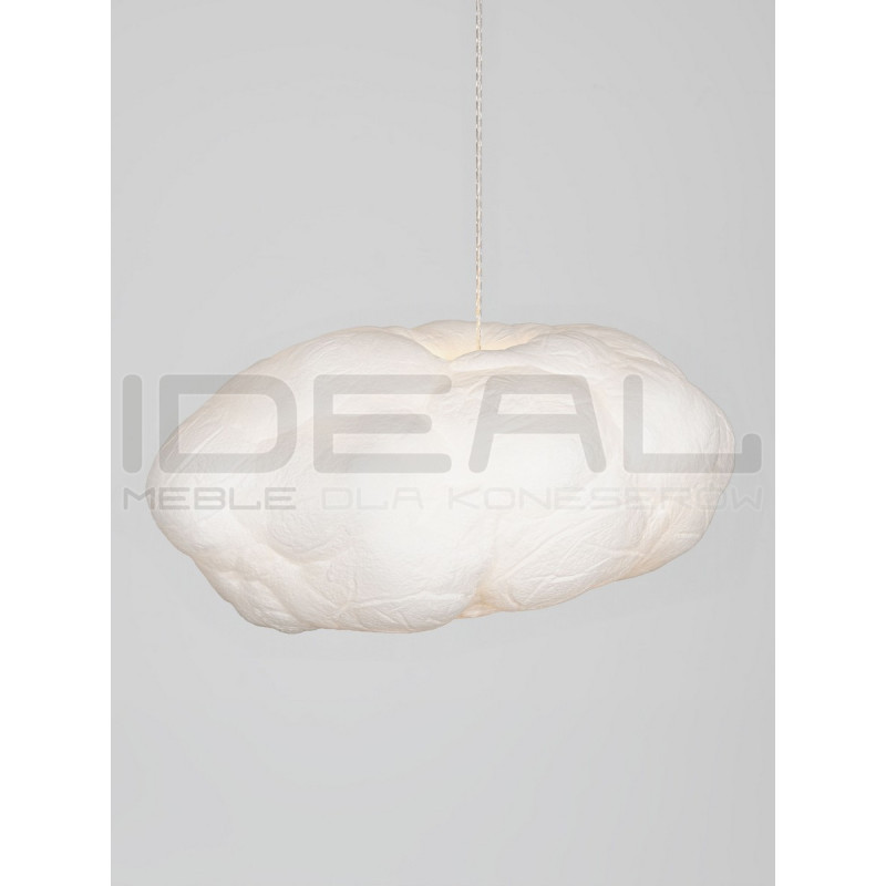 Lampa wisząca Chmurka 80 cm – abażur tekstylny | IdealMeble