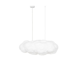 Lampa wisząca Chmurka 100 cm – długa lampa tekstylna