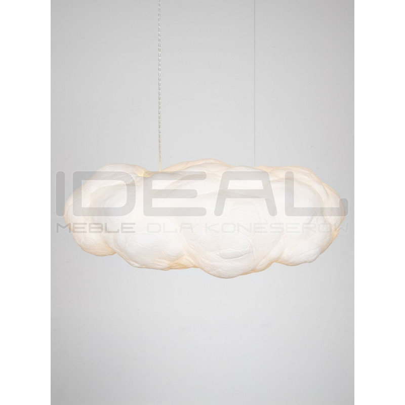 Lampa wisząca Chmurka 100 cm – długa lampa tekstylna