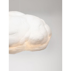 Lampa wisząca Chmurka 100 cm – długa lampa tekstylna