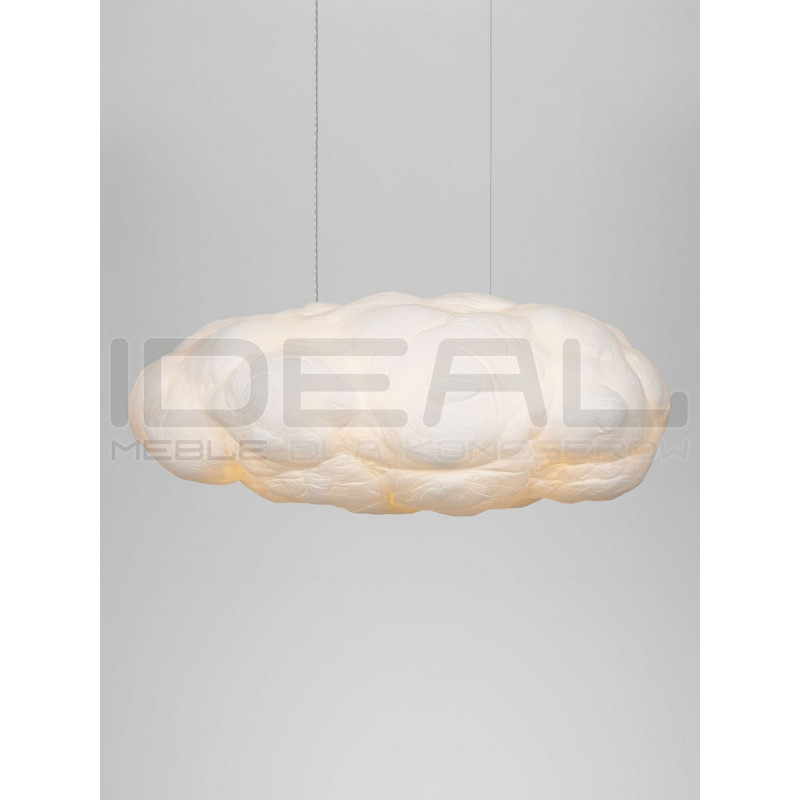 Lampa wisząca Chmurka 100 cm – długa lampa tekstylna