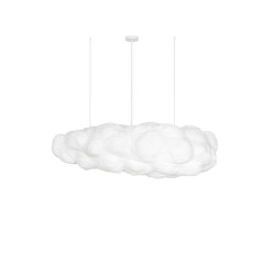 Lampa wisząca Chmurka 150 cm – duża lampa tekstylna