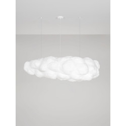 Lampa wisząca Chmurka 150 cm – duża lampa tekstylna