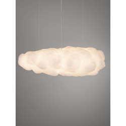 Lampa wisząca Chmurka 150 cm – duża lampa tekstylna