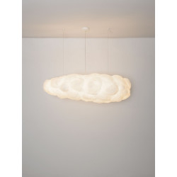 Lampa wisząca Chmurka 150 cm – duża lampa tekstylna