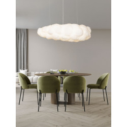 Lampa wisząca Chmurka 150 cm – duża lampa tekstylna