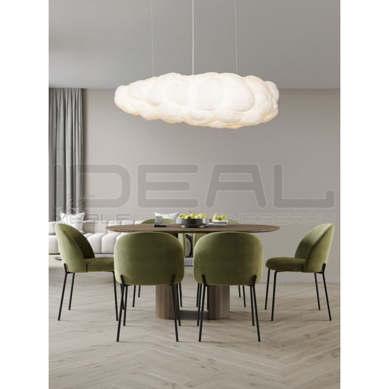 Lampa wisząca Chmurka 150 cm – duża lampa tekstylna