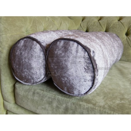 Wałeczek ozdobny poduszka z otoką fi20x60 cm