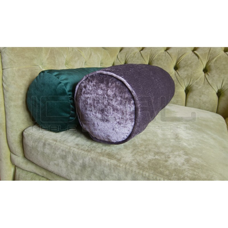 Wałeczek ozdobny poduszka z otoką fi20x60 cm