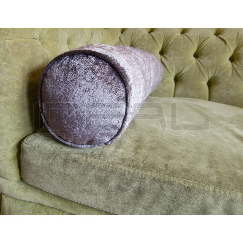 Wałeczek ozdobny poduszka z otoką fi20x60 cm