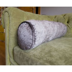 Wałeczek ozdobny poduszka z otoką fi20x60 cm