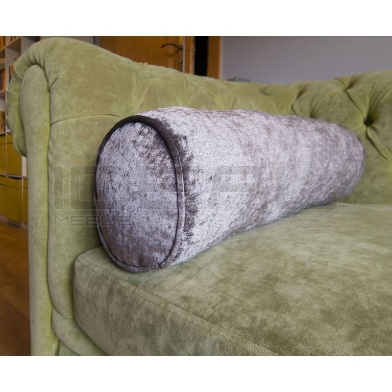 Wałeczek ozdobny poduszka z otoką fi20x60 cm