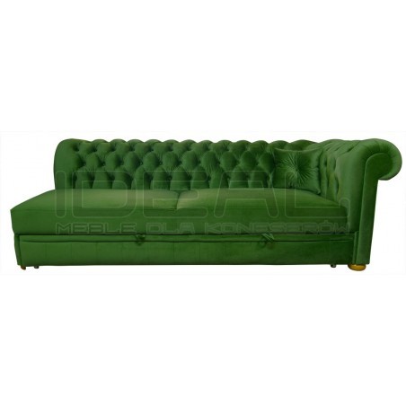 Sofa Chesterfield March Rem bez boku z funkcją spania