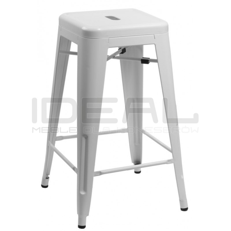 Stołek Barowy - Hoker Paris Inspirowany Tolix