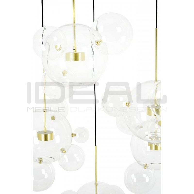 Lampa wisząca CAPRI DISC 5 złota