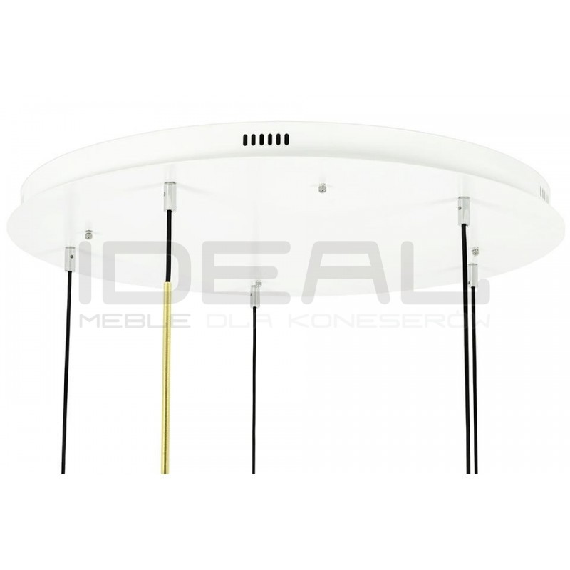 Lampa wisząca CAPRI DISC 5 złota