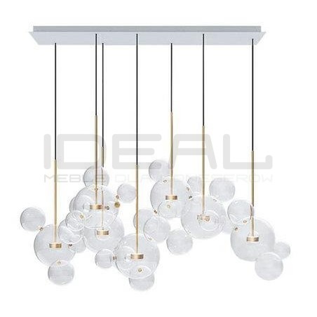 Lampa wisząca CAPRI LINE 7 złota