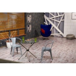 Krzesło Paris Arms inspirowane Tolix