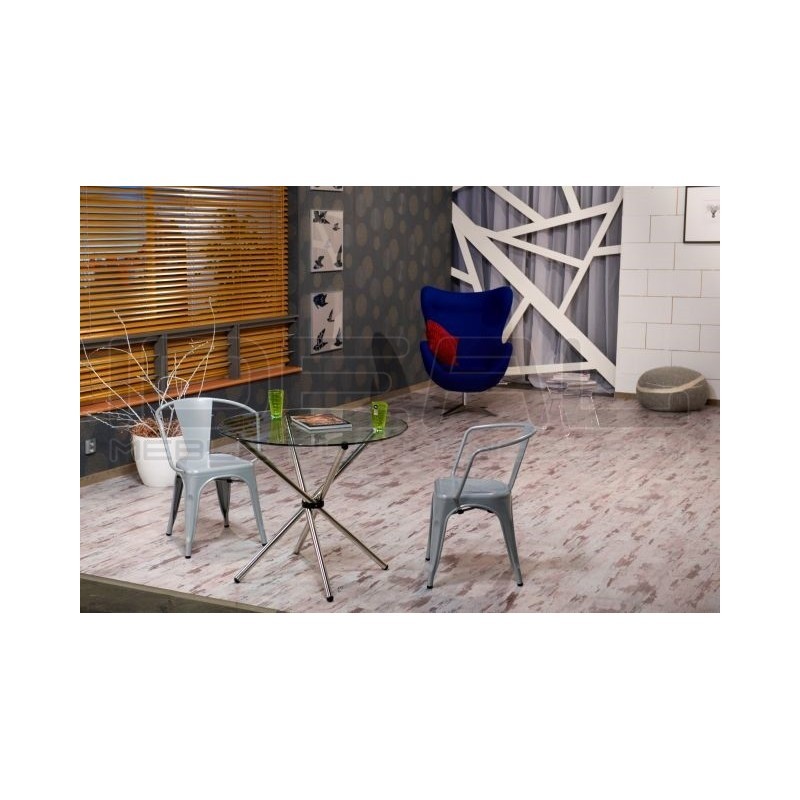 Krzesło Paris Arms inspirowane Tolix