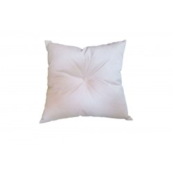 Poduszka ozdobna 40x40 cm pikowana z guziczkiem pośrodku