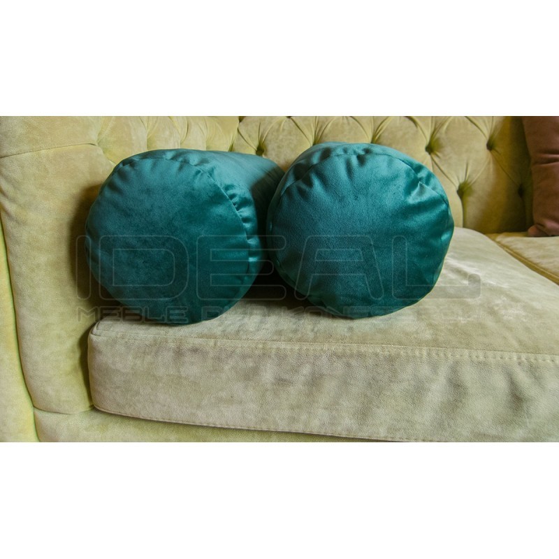 Wałeczek ozdobny poduszka gładki pikowany z otoką