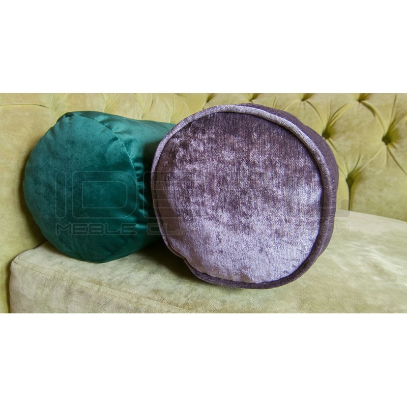 Wałeczek ozdobny poduszka gładki pikowany z otoką