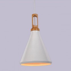 Lampa wisząca biała Nordic Woody