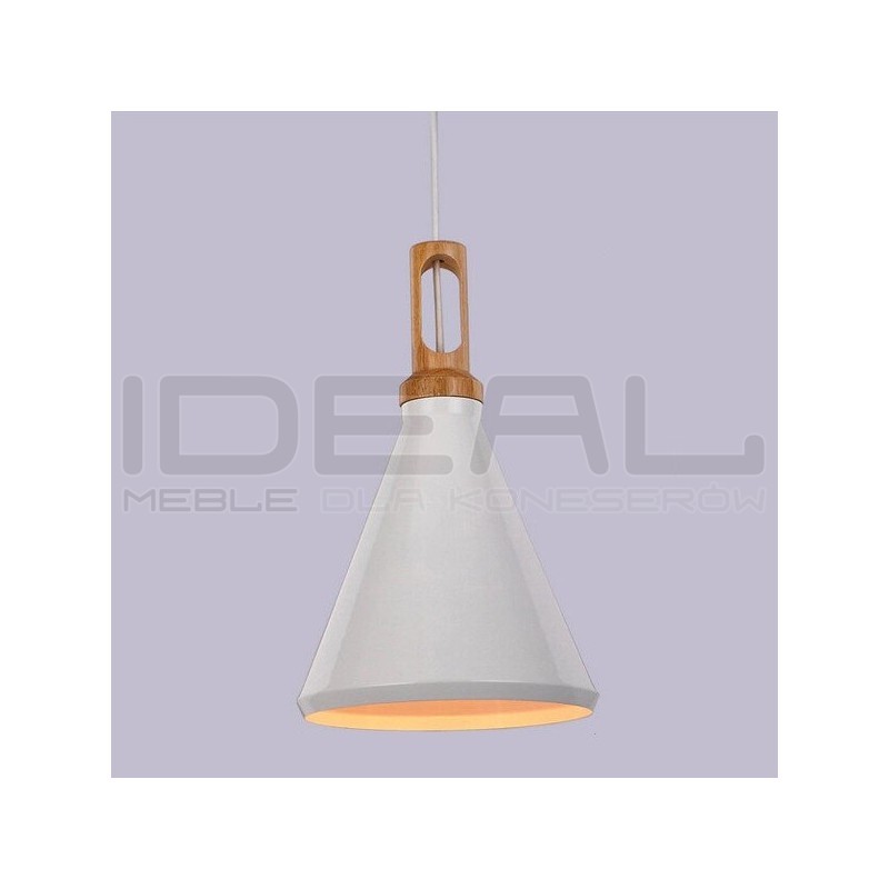 Lampa wisząca biała Nordic Woody