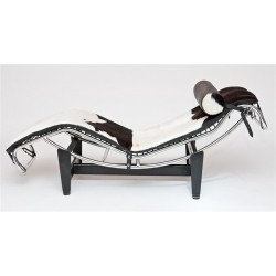 Leżanka Lc4 Chaise Lounge Skóra Pony
