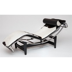 Leżanka Lc4 Chaise Lounge Skóra Pony