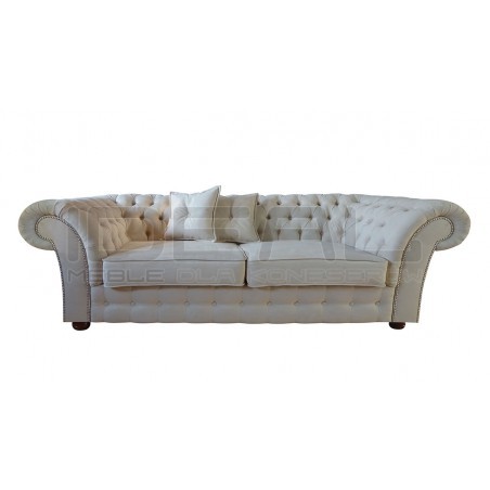 Pikowana Sofa Chesterfield Diva Plus 3 os.