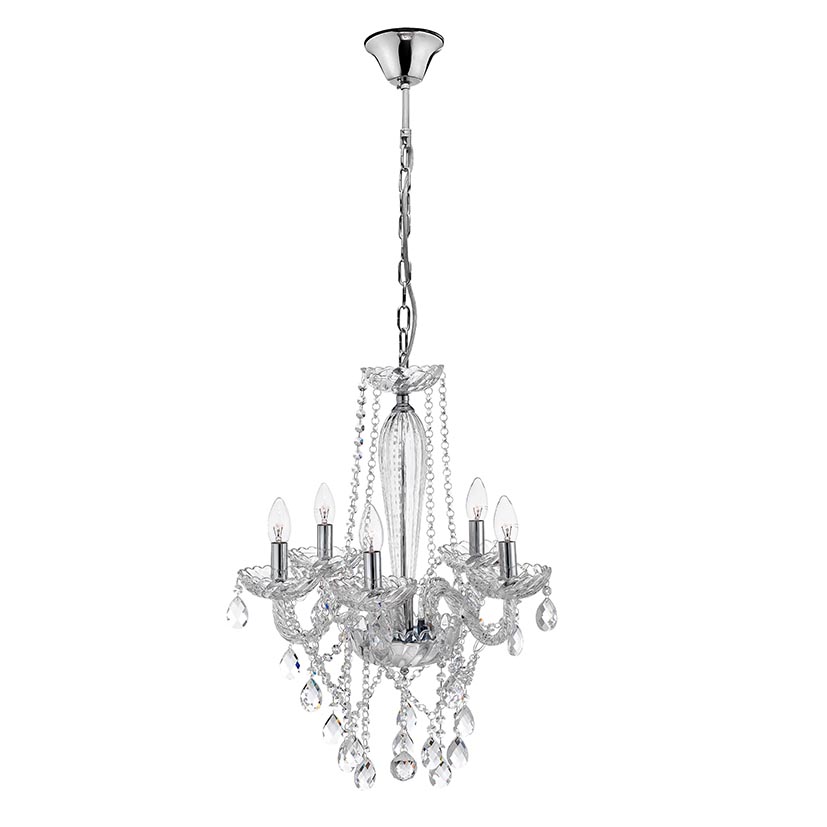 kryształowy żyrandol 5 palace