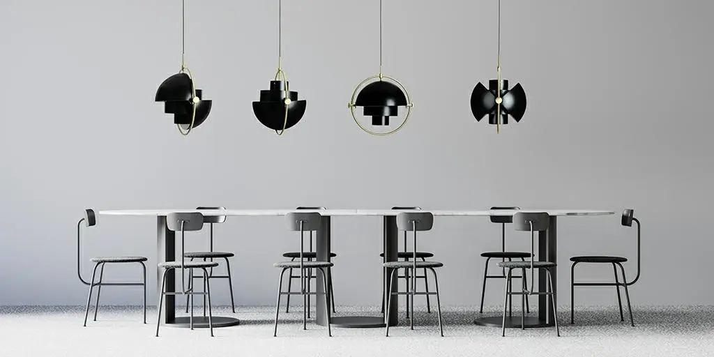 lampy wiszące geometryczne mobile