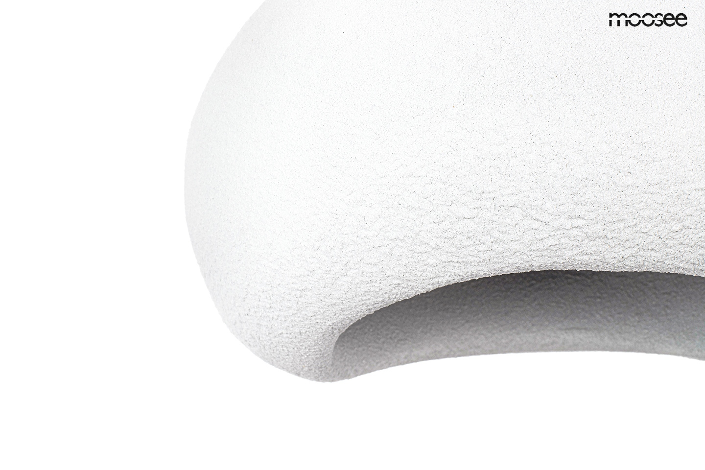 lampa wisząca Nest L biała zbliżenie