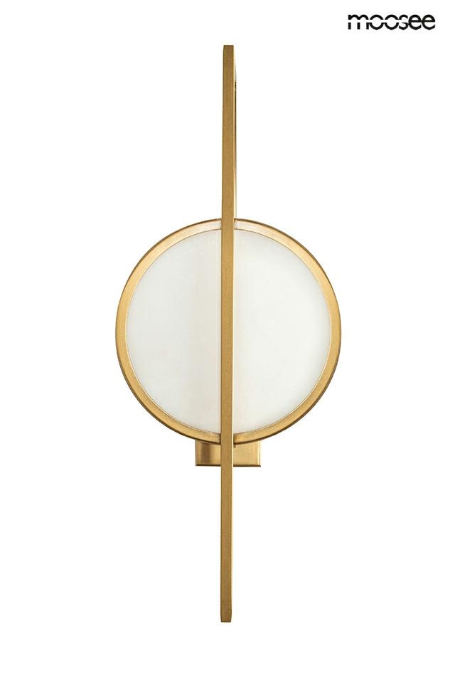 kinkiet geometryczny troya złoty