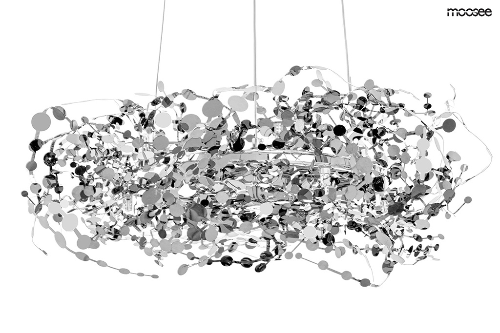 chrom lampa monete 80